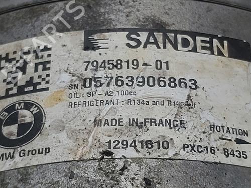 AC compressor BMW 5 (G30, F90) 540 i | BP36832901M34 - Image 2