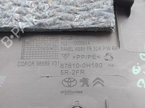 Front right panel CITROËN C1 II (PA_, PS_)  | BP36275727C59  - Image 5