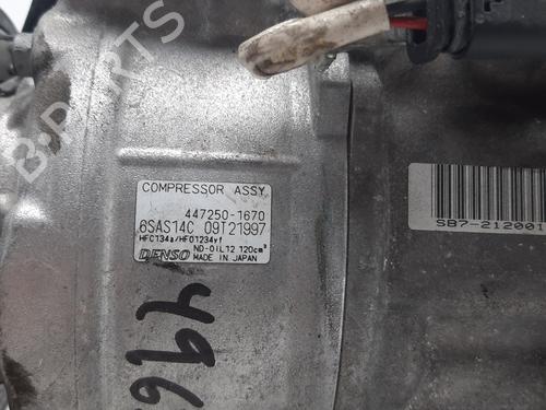 AC compressor MERCEDES-BENZ GLA-CLASS (X156) GLA 200 CDI / d (156.908) | BP13245836M34 