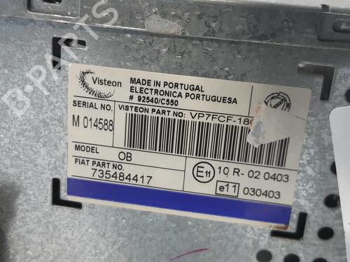 Radio FIAT BRAVO II (198_) 1.6 D Multijet (198AXH1B) | BP9210839E6 