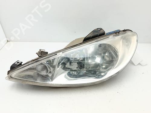 Used Left headlight PEUGEOT 206 Hatchback (2A/C) 1.6 16V (109 hp) 29865395