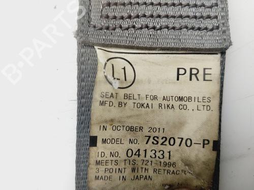 Front left seatbelt TOYOTA PRIUS (_W3_) 1.8 Hybrid (ZVW3_) | BP31176016I26 