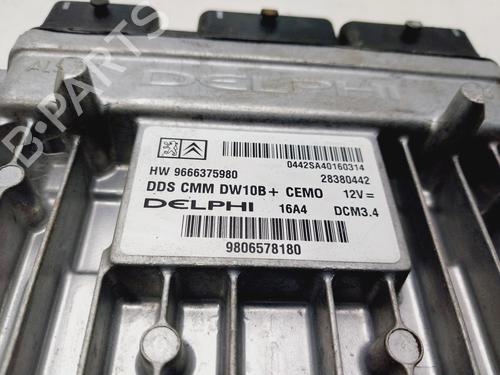 Engine control unit (ECU) PEUGEOT 508 I (8D_) 2.0 HDi | BP29727147M57 