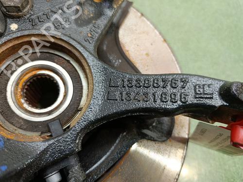 Left front steering knuckle OPEL CORSA E (X15) 1.3 CDTI (08, 68) | BP38713369M25 - Image 3
