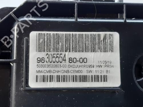 Instrument cluster PEUGEOT 5008 II (MC_, MJ_, MR_, M4_)  | BP8919067C47 