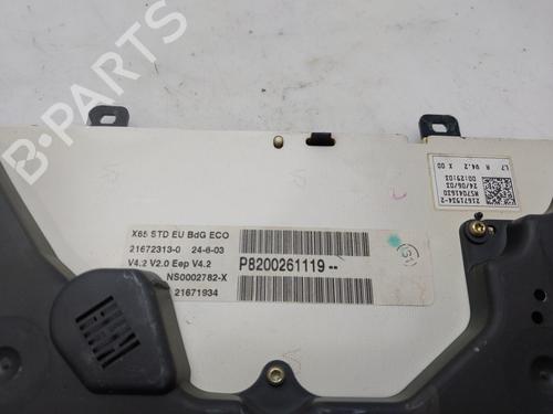 Instrument cluster RENAULT CLIO II (BB_, CB_)  | BP19324172C47 