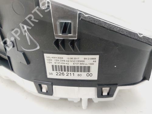 Instrument cluster PEUGEOT 208 I (CA_, CC_)  | BP27376690C47 