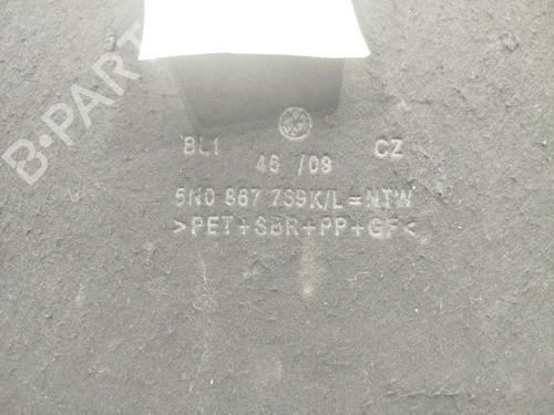 Rear parcel shelf VW TIGUAN (5N_)  | BP29923849C85