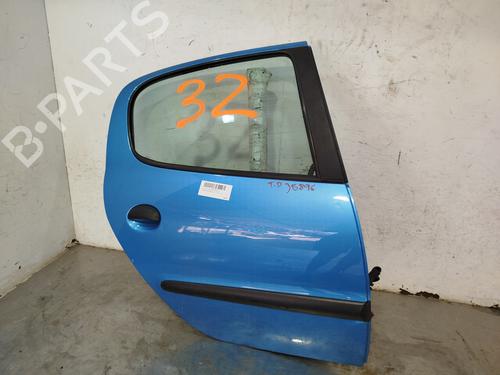 Right rear door PEUGEOT 206 Hatchback (2A/C) 1.1 i | BP27818187C5 