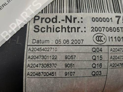 Rear left panel MERCEDES-BENZ C-CLASS (W204) | BP39236695C60 - Image 2