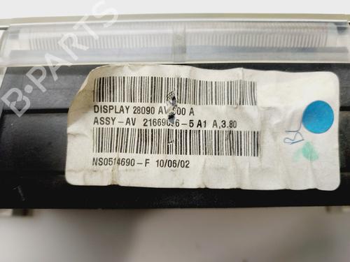 Display NISSAN PRIMERA (P12) | BP30441080C48