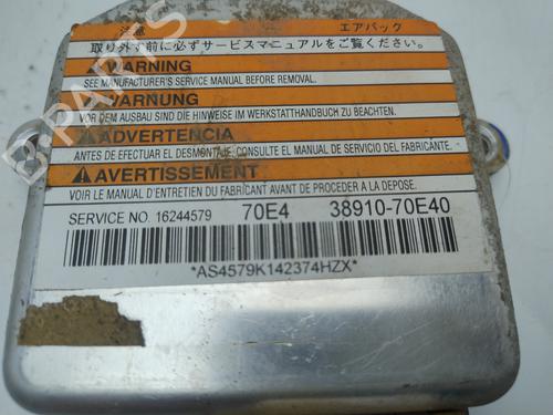 ECU airbags SANTANA 300/350  | BP22551063M53 