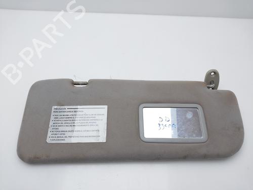 Højre solskærm HYUNDAI TERRACAN (HP) [2001-2008]  16572049