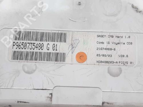 Instrument cluster CITROËN C3 I (FC_, FN_) 1.4 HDi | BP4668491C47 
