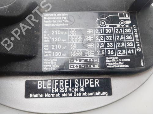 Fuel flap MERCEDES-BENZ CLS (C219) CLS 500 (219.375) | BP29170021C131 