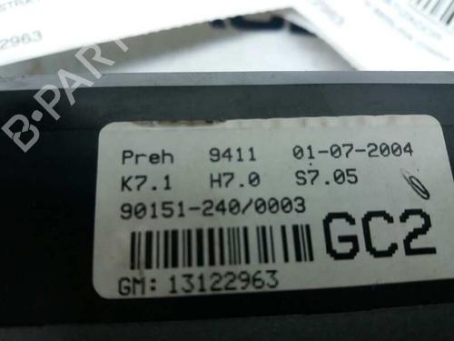 Climate control OPEL ASTRA H (A04) 1.6 (L48) | BP2856419I5 