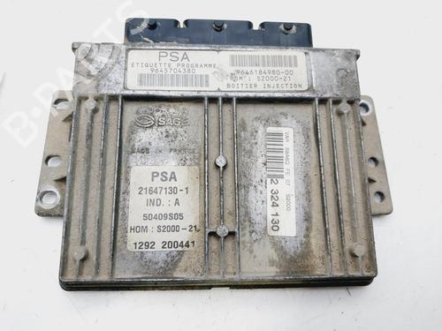 Motorstyringsenhet CITROËN SAXO (S0, S1) 1.4 VTS (75 hp) 30271611