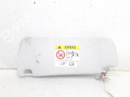 Used Right sun visor Right sun visor OPEL CORSA E (X15) 1.4 (08, 68) (75 hp) 10035485 10035485