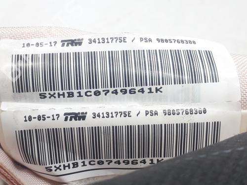 Right curtain airbag PEUGEOT 308 II (LB_, LP_, LW_, LH_, L3_)  | BP10333142C12 