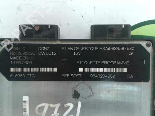 Engine control unit (ECU) CITROËN XSARA Coupe (N0) 1.9 D | BP2865176M57 