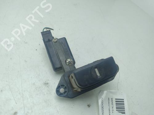 Used Tailgate handle RENAULT MEGANE I (BA0/1_) 1.9 D Eco (BA0A, BA0U, BA0R) (64 hp) 27605383
