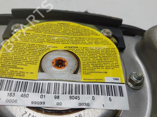 Driver airbag MERCEDES-BENZ M-CLASS (W163) ML 320 (163.154) | BP18346489C9 