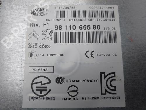 Radio PEUGEOT 2008 I (CU_)  | BP36910670E6  - Image 5