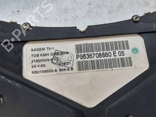 Instrument cluster PEUGEOT 307 (3A/C) 2.0 HDi 110 | BP9095129C47 