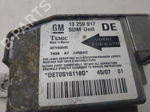 ECU airbags OPEL MERIVA A MPV (X03)  | BP30182605M53 