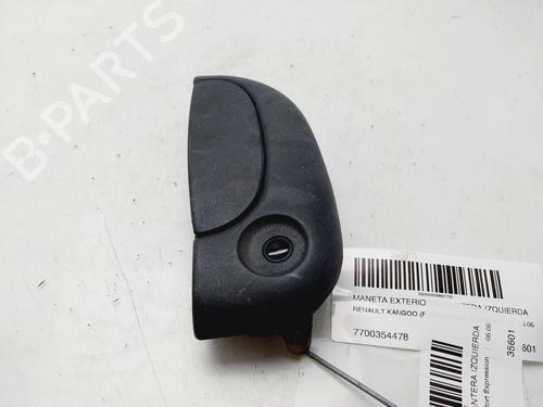 Used Front left exterior door handle RENAULT KANGOO (KC0/1_) 1.5 dCi (61 hp) 19935496