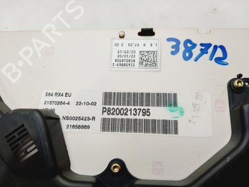 Instrument cluster RENAULT SCÉNIC I MPV (JA0/1_, FA0_) 1.9 dCi RX4 | BP28034225C47 