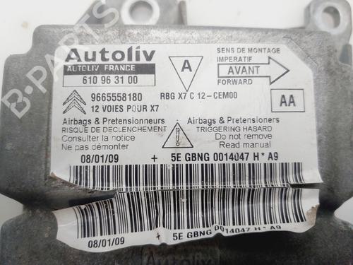ECU airbags CITROËN C5 III (RD_)  | BP30044087M53 