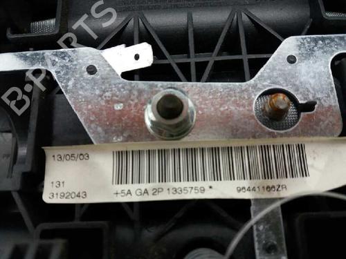 Førerens kollisjonspute PEUGEOT 206 CC (2D) 1.6 16V (2DNFUF, 2DNFUR) | BP2883561C9 