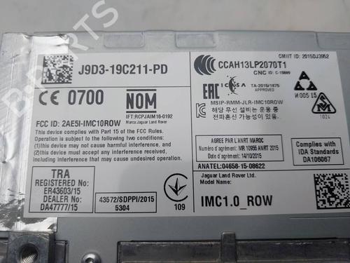 Radio LAND ROVER RANGE ROVER VELAR (L560) 2.0 D180 TD4 4x4 | BP39504497E6 - Image 3