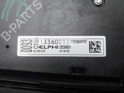 Climate control OPEL ASTRA J (P10) | BP39651420I5 - Image 3