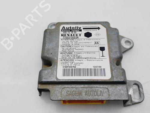 Kollisjonspute styreenhet RENAULT KANGOO (KC0/1_) D 55 1.9 (KC0D) (54 hp) 18089799