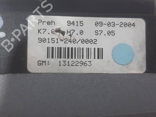 Climate control OPEL ASTRA H (A04) 1.7 CDTI (L48) | BP7570374I5 