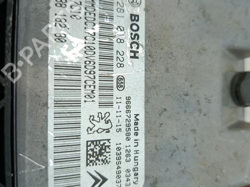Engine control unit (ECU) PEUGEOT PARTNER Box Body/MPV 1.6 HDi 16V | BP38192333M57 - Image 3