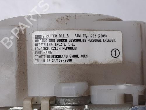 Front right seatbelt TOYOTA AVENSIS Saloon (_T27_) 2.2 D-4D (ADT271_, ADT271R) | BP13572327I25 