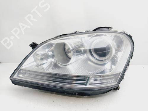 Used Left headlight MERCEDES-BENZ M-CLASS (W164) ML 280 CDI 4-matic (164.120) (190 hp) 27931213