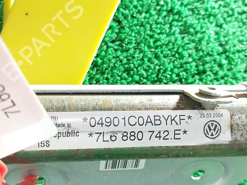 Right curtain airbag VW TOUAREG (7LA, 7L6, 7L7) 2.5 R5 TDI | BP13571964C12 
