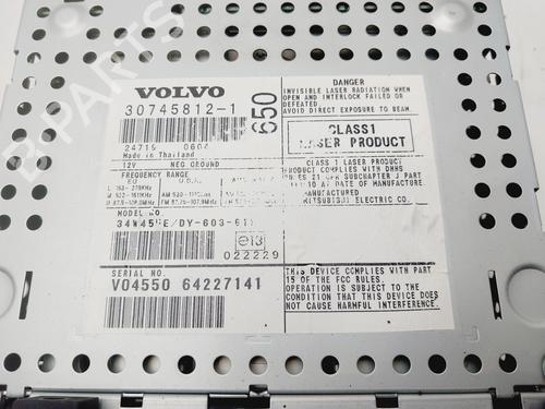 Radio VOLVO S60 I (384) D5 | BP28130547E6 