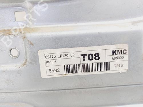 Rear left window mechanism KIA SPORTAGE II (JE_, KM_) 2.0 CRDi 4WD | BP18862524C24 