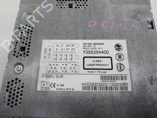 Radio FIAT PUNTO EVO (199_) 1.3 D Multijet (199AXC1A, 199BXC1A, 199AXT1A, 199BXT1A) | BP26944911E6 