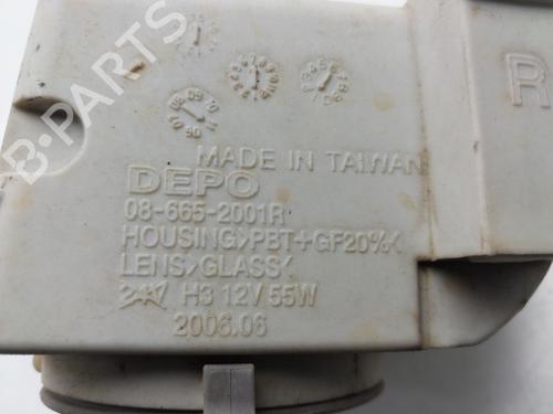 Right front fog light SKODA FABIA I (6Y2)  | BP27568757C31 