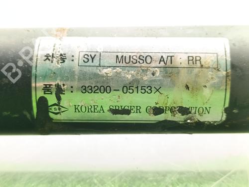 Driveshaft SSANGYONG MUSSO (FJ) 2.3 TDiC All-wheel Drive | BP30055158M37