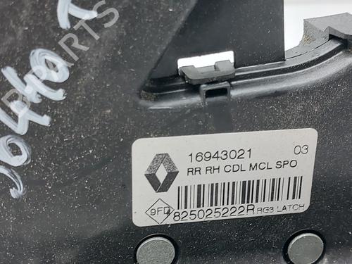 Rear right lock RENAULT MEGANE IV Hatchback (B9A/M/N_) 1.5 dCi 110 (B9A3) | BP12415441C99 