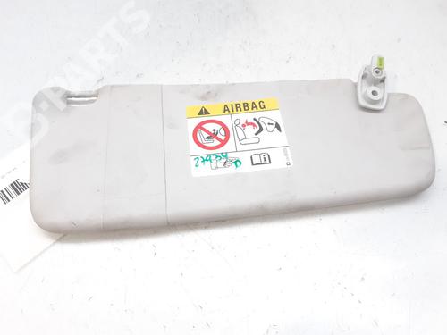 Used Right sun visor Right sun visor OPEL CORSA E (X15) 1.3 CDTI (08, 68) (75 hp) 10103402 10103402