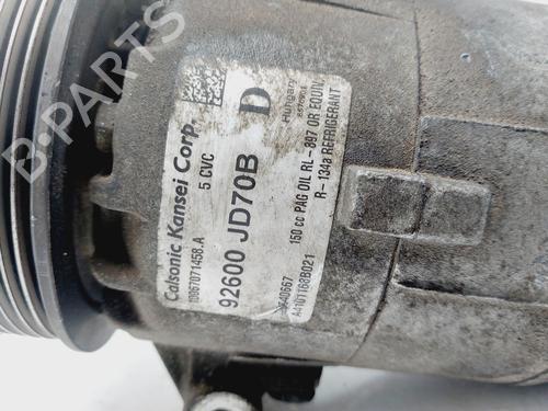 AC compressor NISSAN QASHQAI / QASHQAI +2 I (J10, NJ10, JJ10E) 2.0 dCi All-wheel Drive | BP26950009M34 