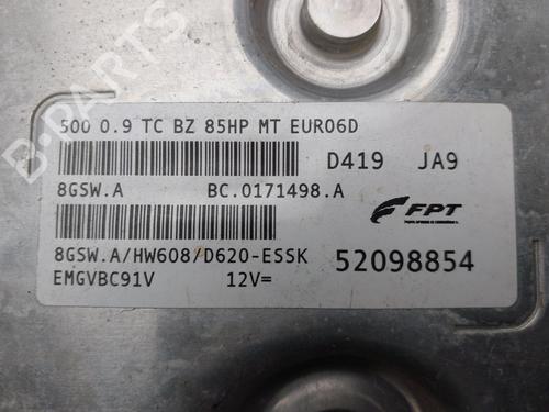 Engine control unit (ECU) FIAT 500 (312_) 0.9 (312AXG1A, 312.AXG11) | BP35789307M57 - Image 3